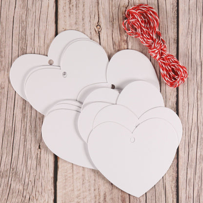 Geschenkanhänger Herzen (20 Stück)