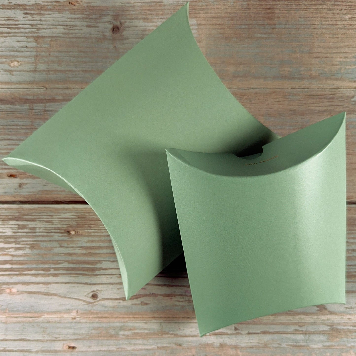 Geschenkschachtel grün (6 Stück) - IN LOVE WITH PAPER