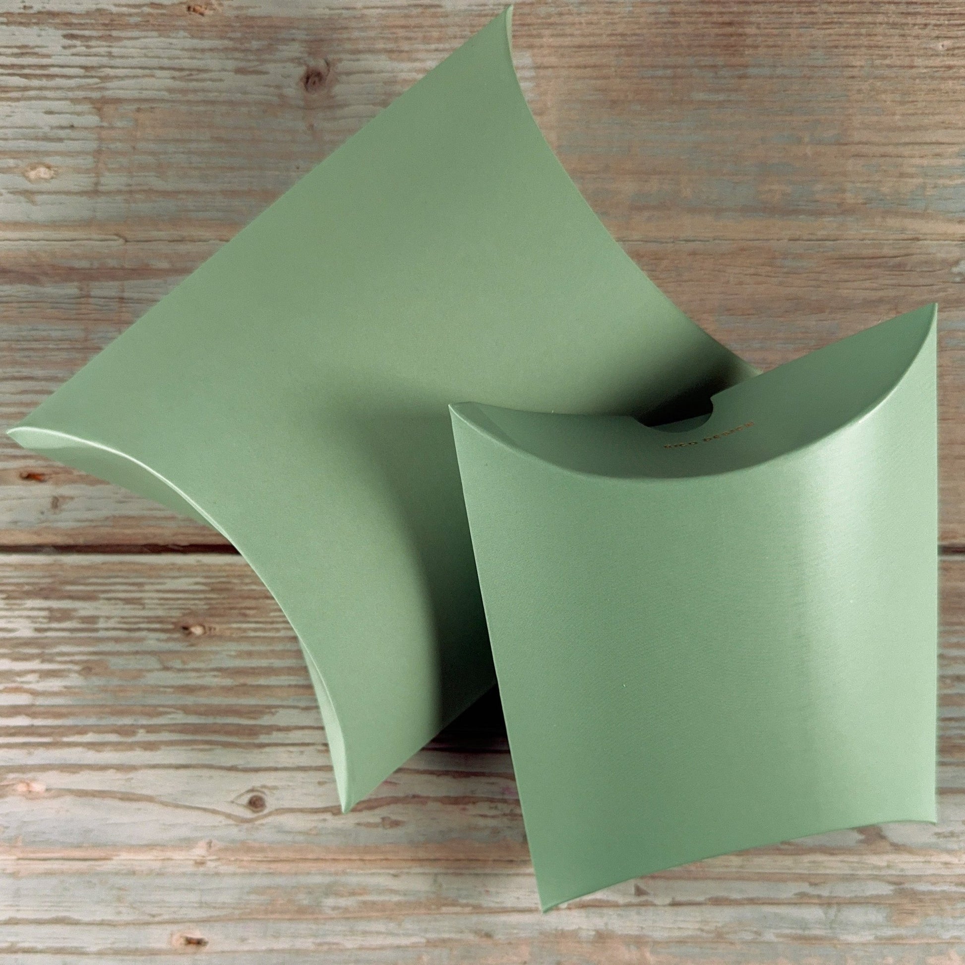 Geschenkschachtel grün (6 Stück) - IN LOVE WITH PAPER