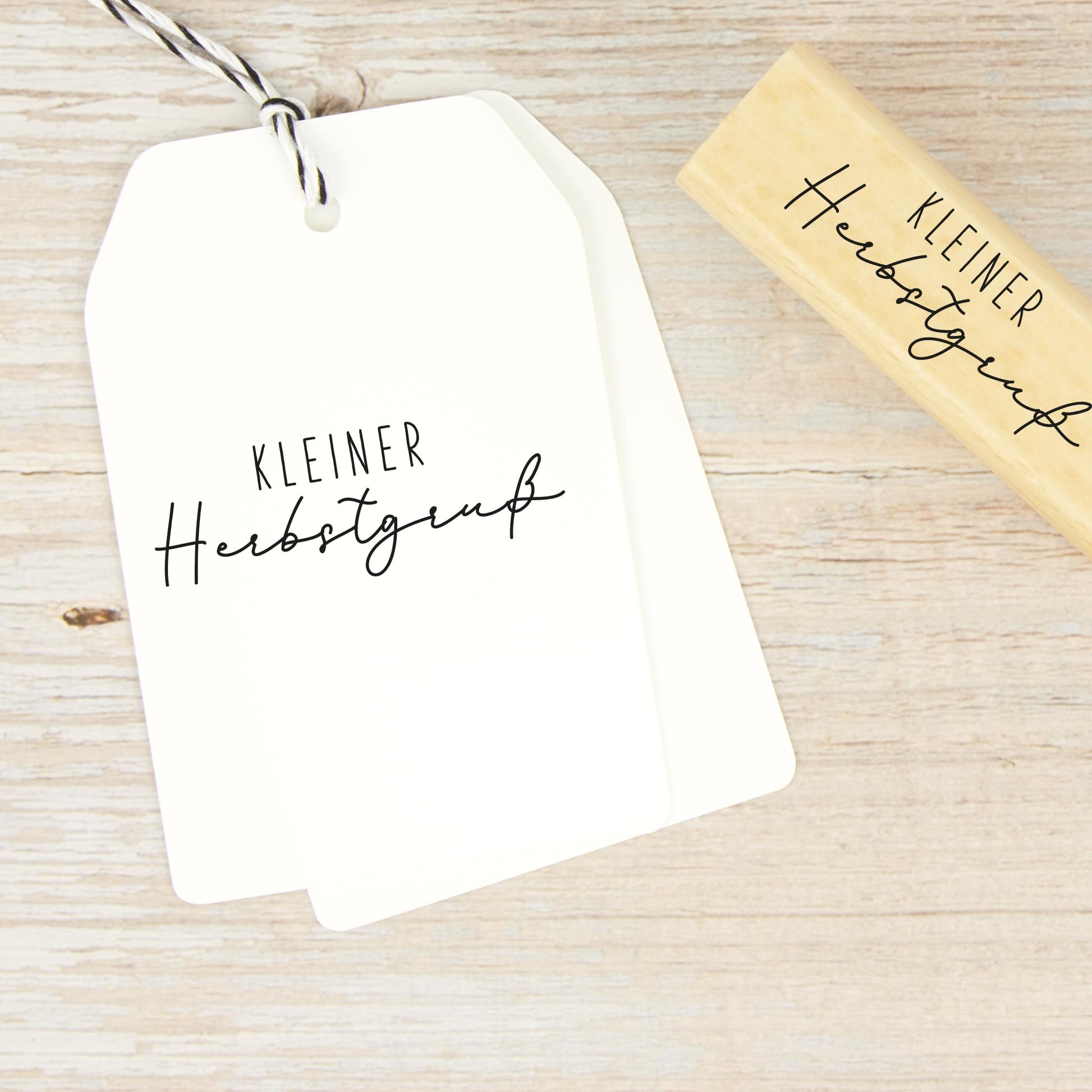 Herbststempel "Kleiner Herbstgruß" - IN LOVE WITH PAPER