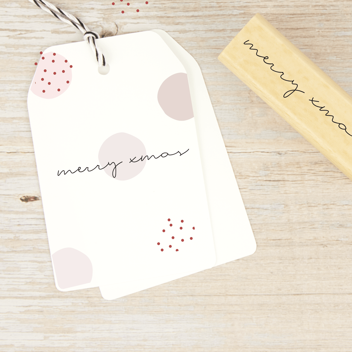 Herbststempel "Merry Xmas" - IN LOVE WITH PAPER