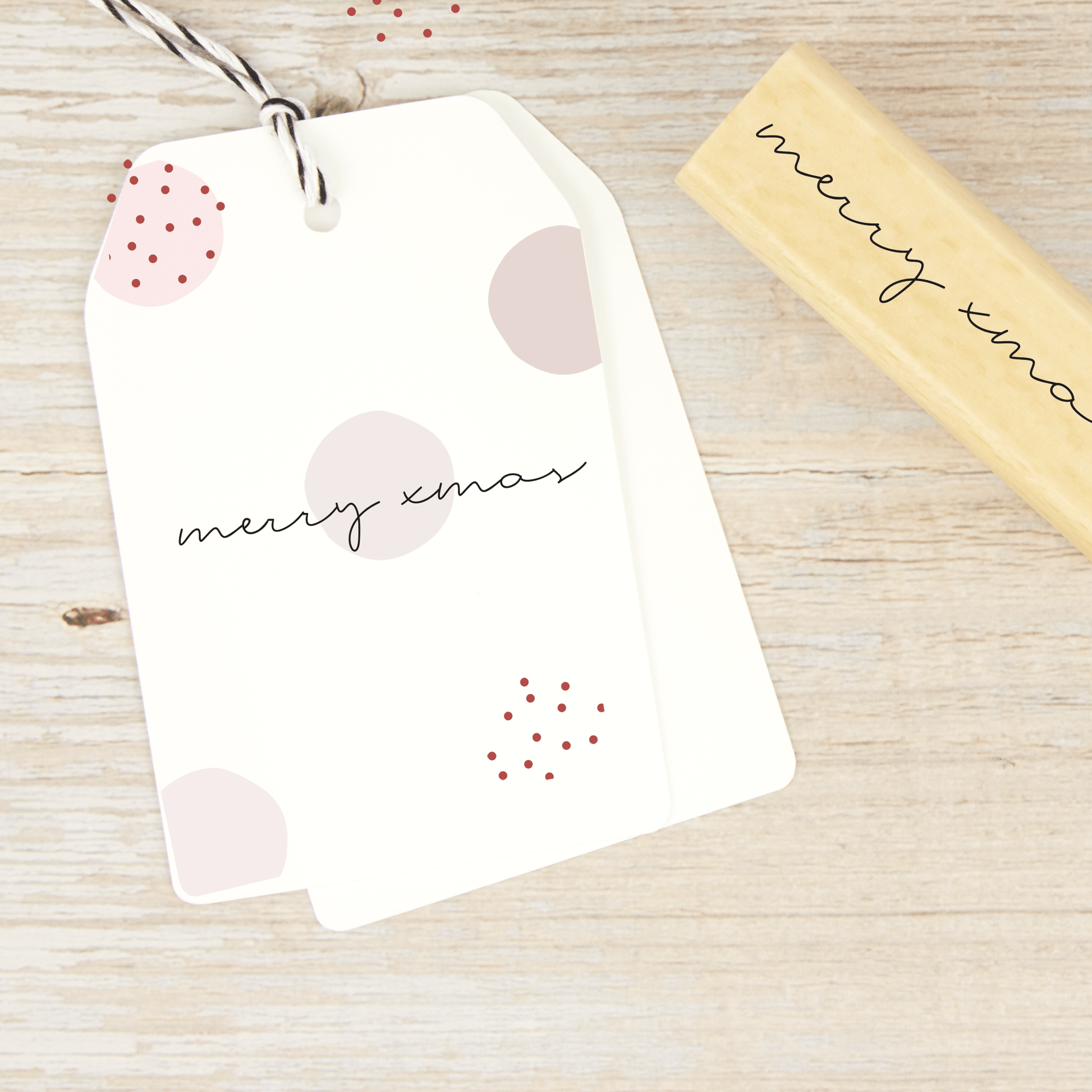 Herbststempel "Merry Xmas" - IN LOVE WITH PAPER