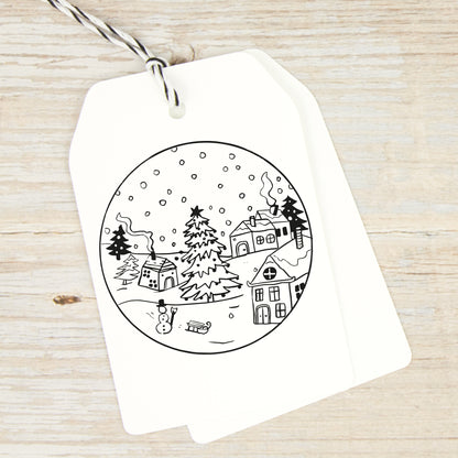 Stempel "Winterdorf"