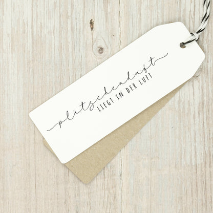 Filigraner Stempel "Plätzchenduft liegt in der Luft"