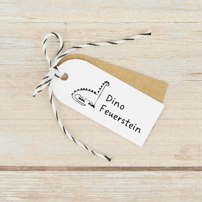 Namensstempel "Dino"