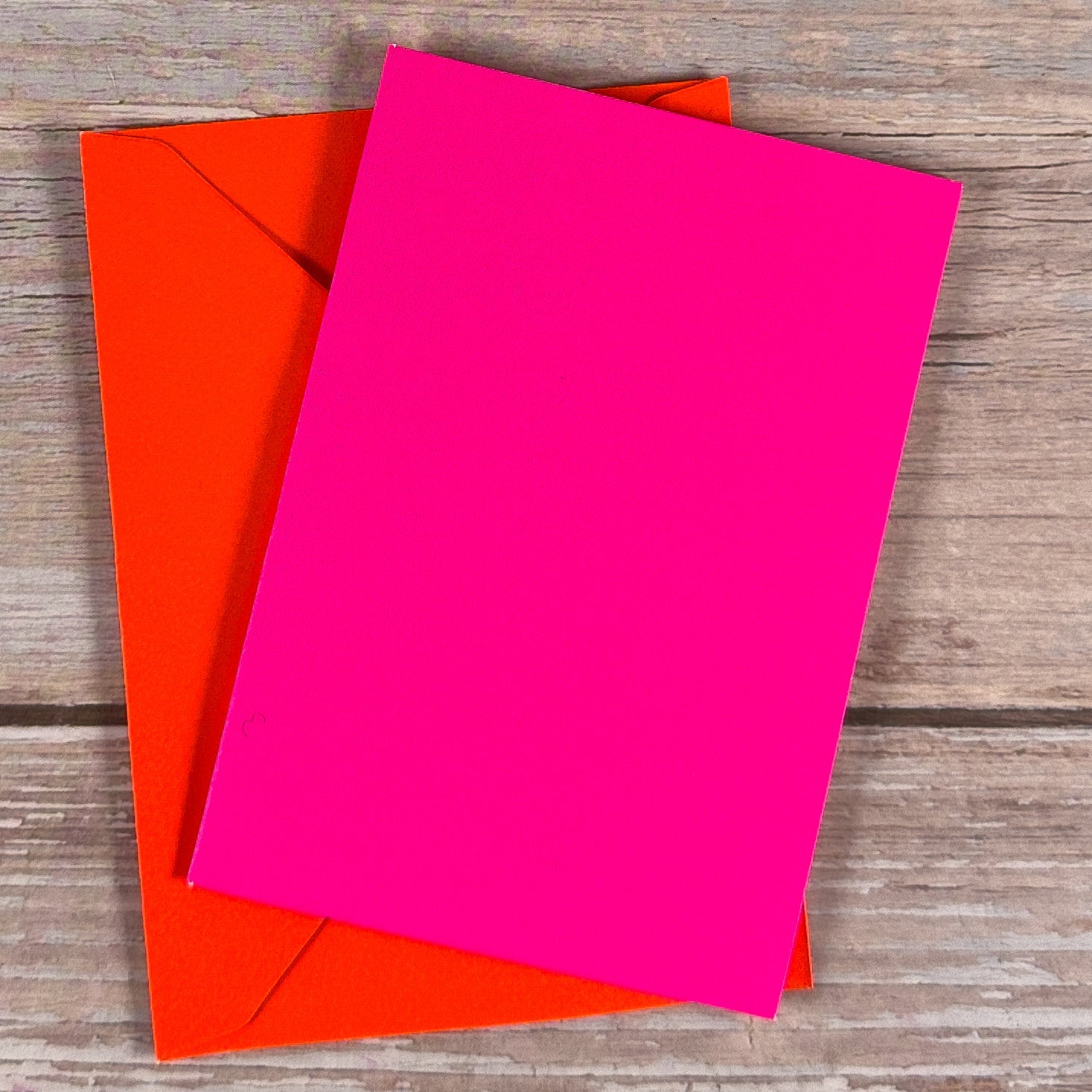 Klappkarten - Set Neon - Mix DIN A7 (24teilig) - IN LOVE WITH PAPER