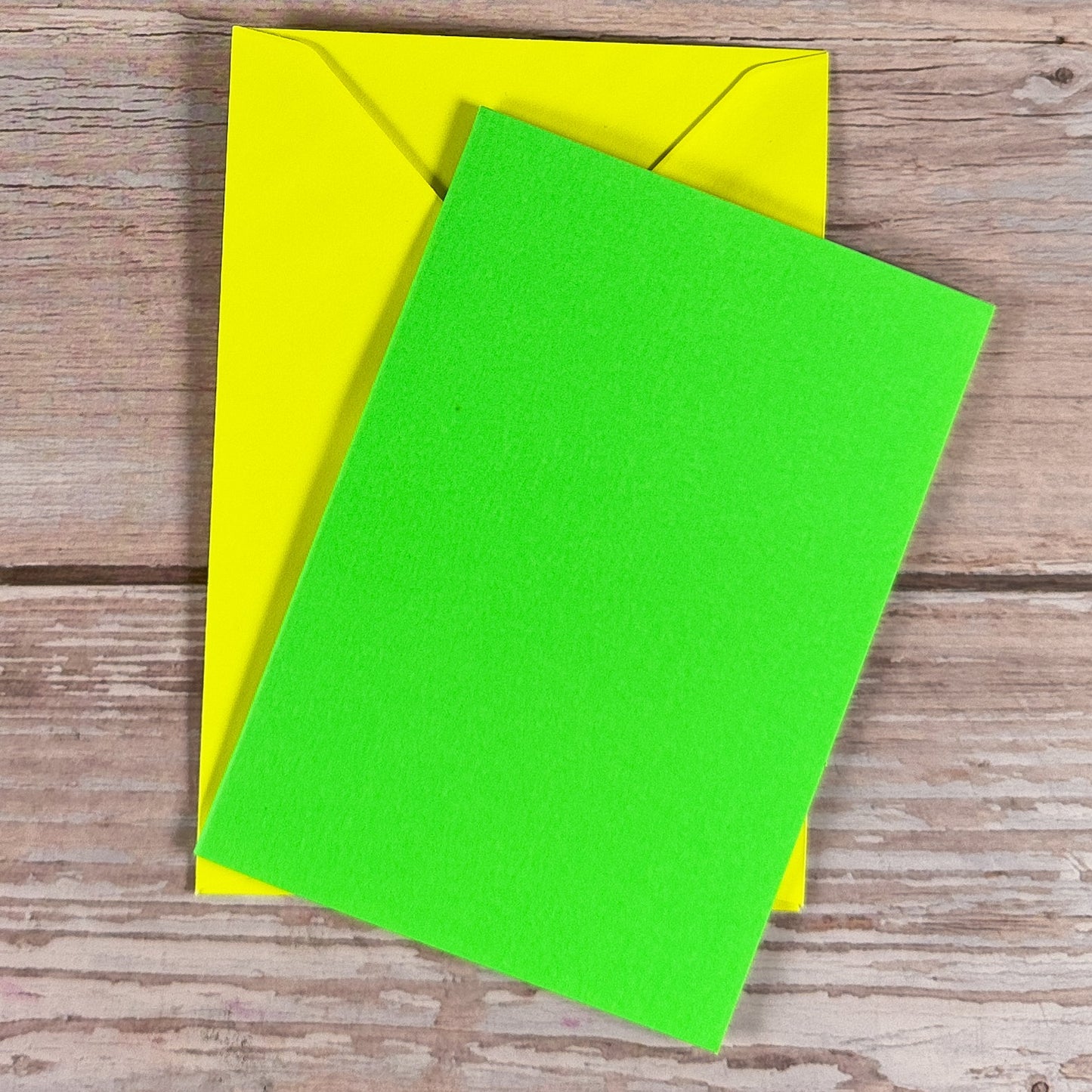 Klappkarten - Set Neon - Mix DIN A7 (24teilig) - IN LOVE WITH PAPER