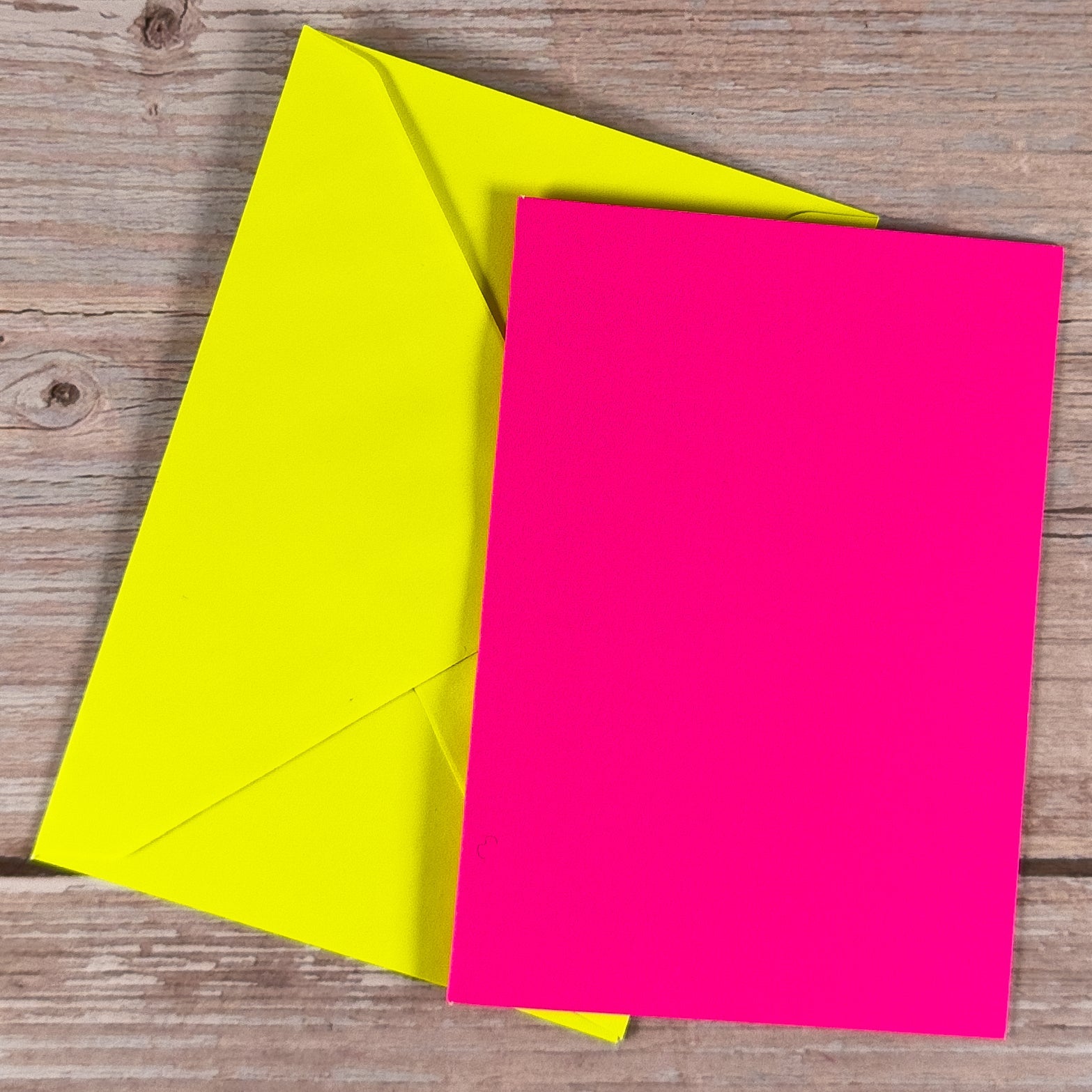 Klappkarten - Set Neon - Mix DIN A7 (24teilig) - IN LOVE WITH PAPER