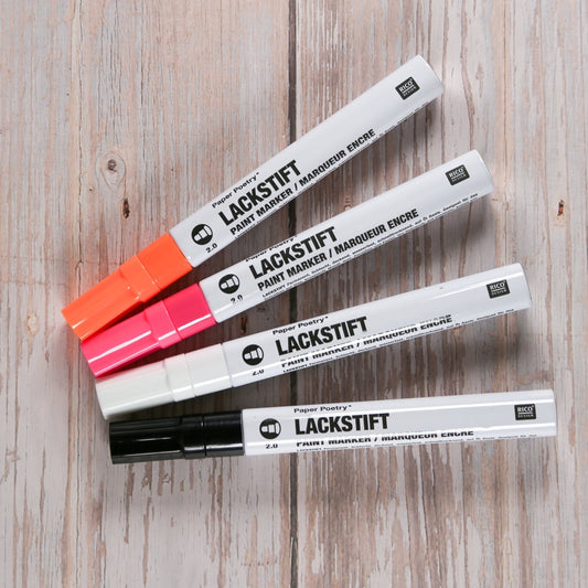 Lackstift Set "Neon" - IN LOVE WITH PAPER