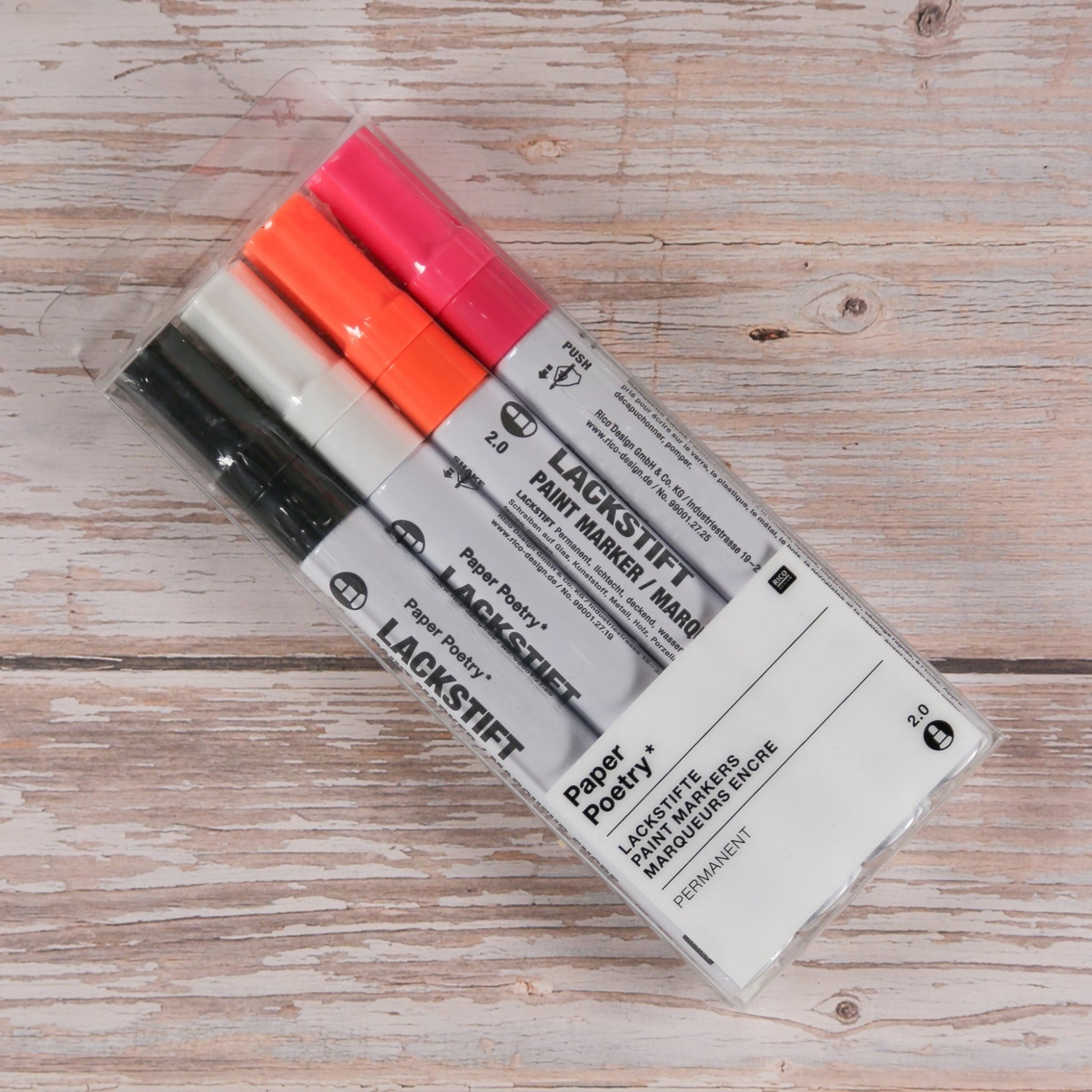 Lackstift Set "Neon" - IN LOVE WITH PAPER