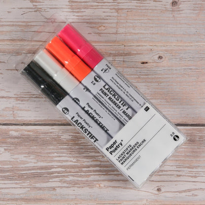 Lackstift Set "Neon" - IN LOVE WITH PAPER