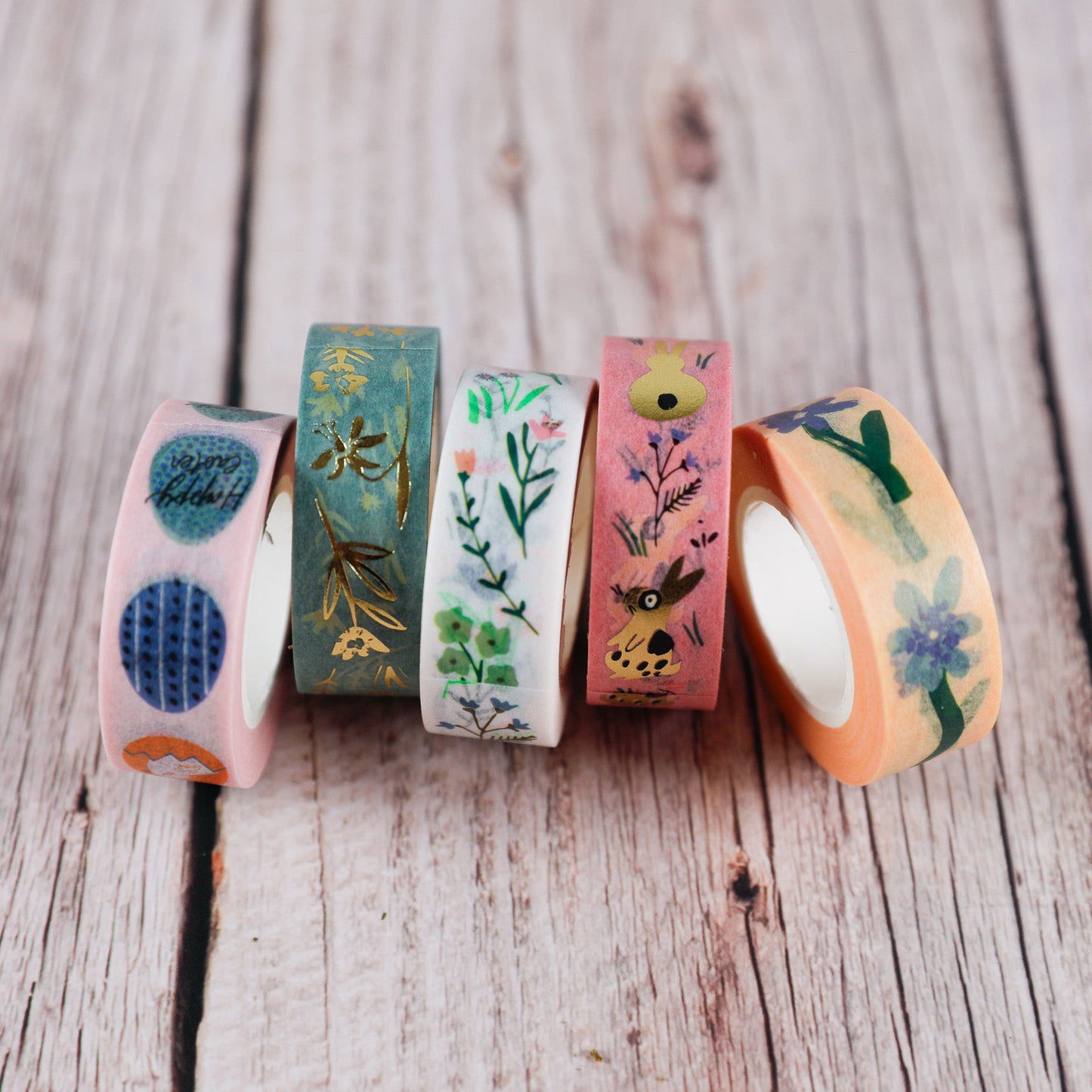 Masking-Tape Bunny Hop (5-teilig)