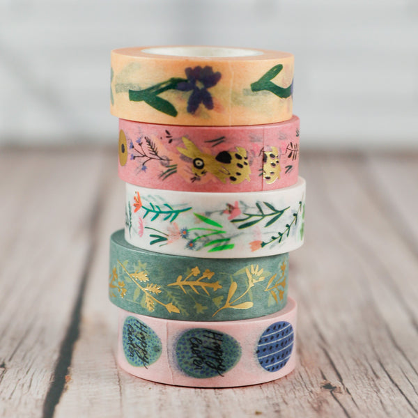 Masking-Tape Bunny Hop (5-teilig)