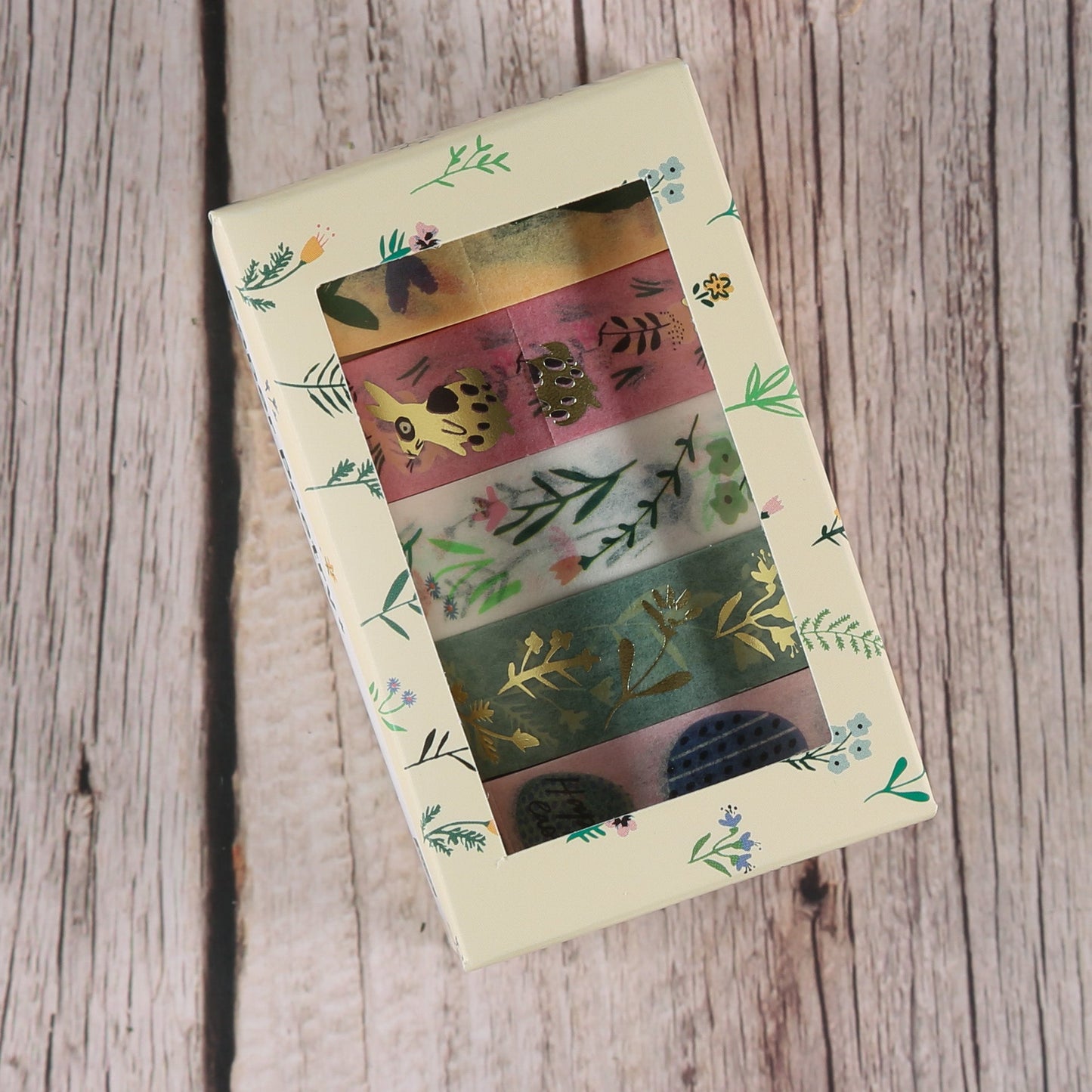 Masking-Tape Bunny Hop (5-teilig)
