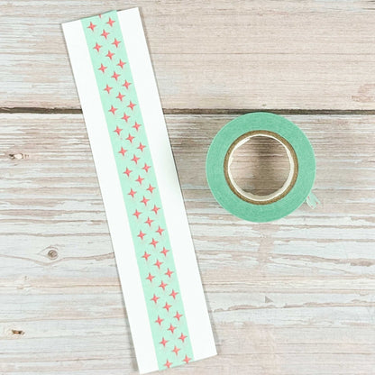 Masking - Tape Christmas mit roten Sternen - IN LOVE WITH PAPER