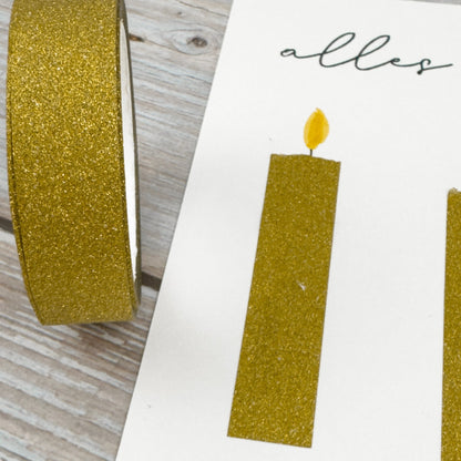 Masking - Tape Gold (Klebeband metallic) - IN LOVE WITH PAPER