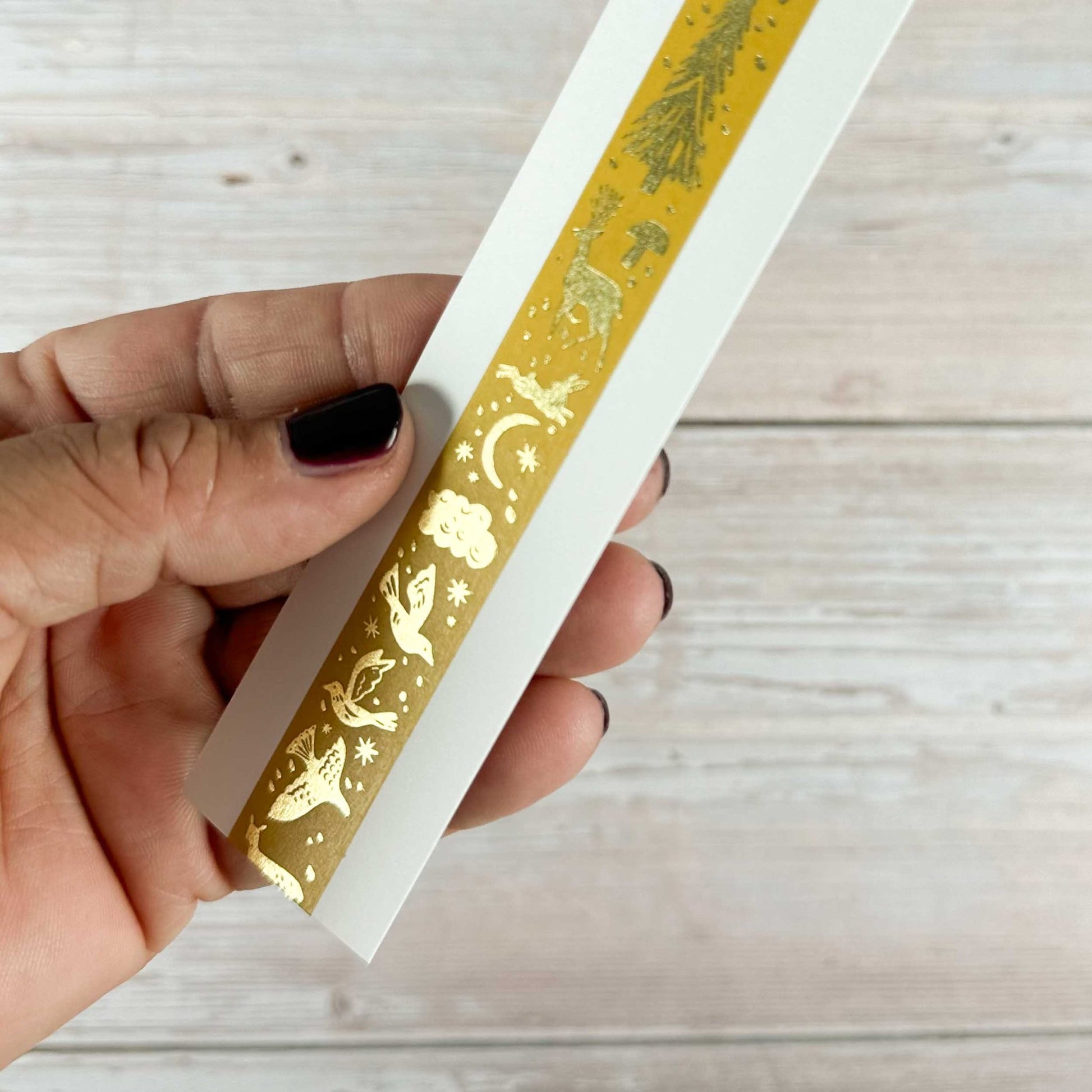 Masking - Tape Nostalgic Christmas (beige/gold) - IN LOVE WITH PAPER