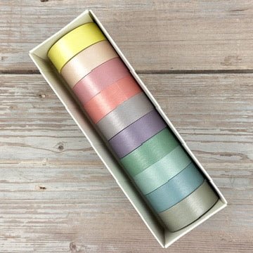 Masking - Tape Pastel (Klebeband) 10er Set - IN LOVE WITH PAPER