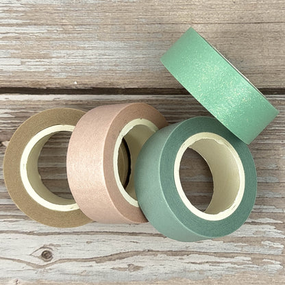 Masking - Tape Pastell - Glitter (Klebeband) 4er Set - IN LOVE WITH PAPER