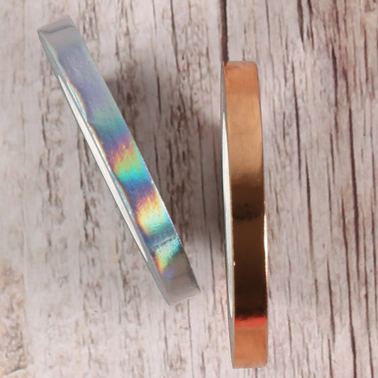 Masking-Tape Roségold & Silber (schmal)