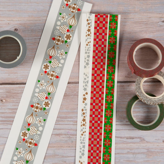 Masking-Tape Set "Christmas" (4 Stück)