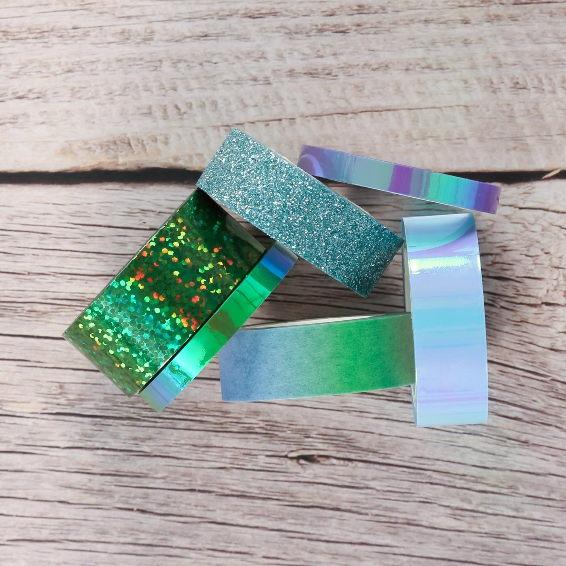 Masking-Tape Set Grün/Blau 6er Set - IN LOVE WITH PAPER