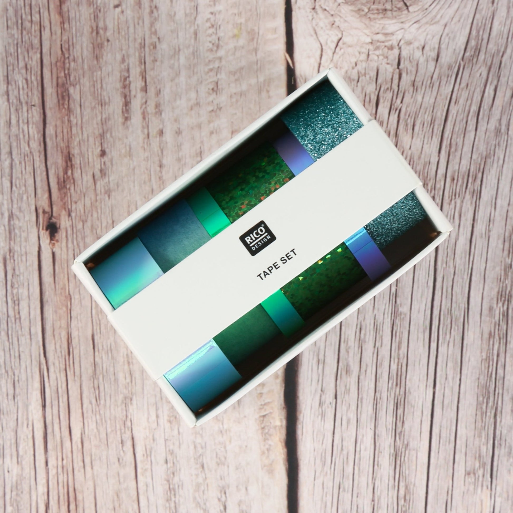 Masking-Tape Set Grün/Blau 6er Set - IN LOVE WITH PAPER