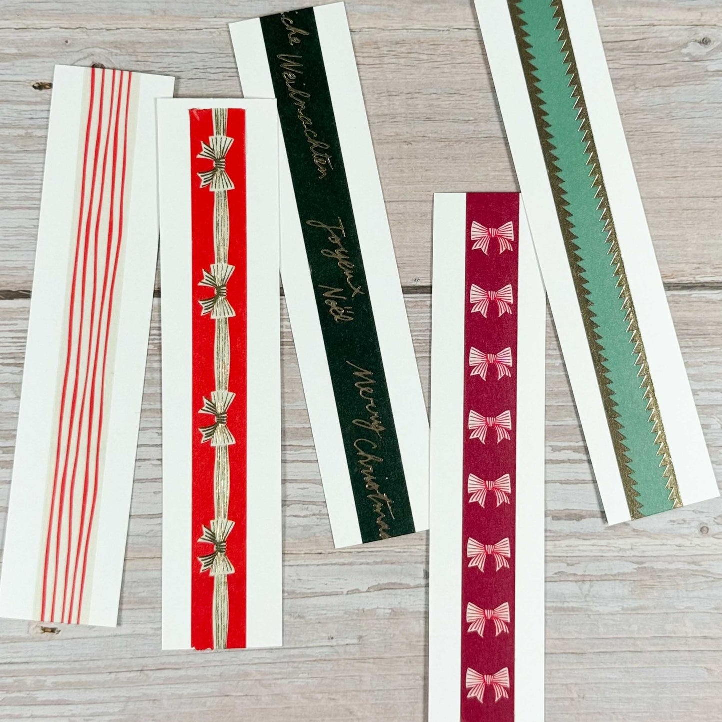 Masking - Tape Weihnachten/Schleifen 5er Set - IN LOVE WITH PAPER