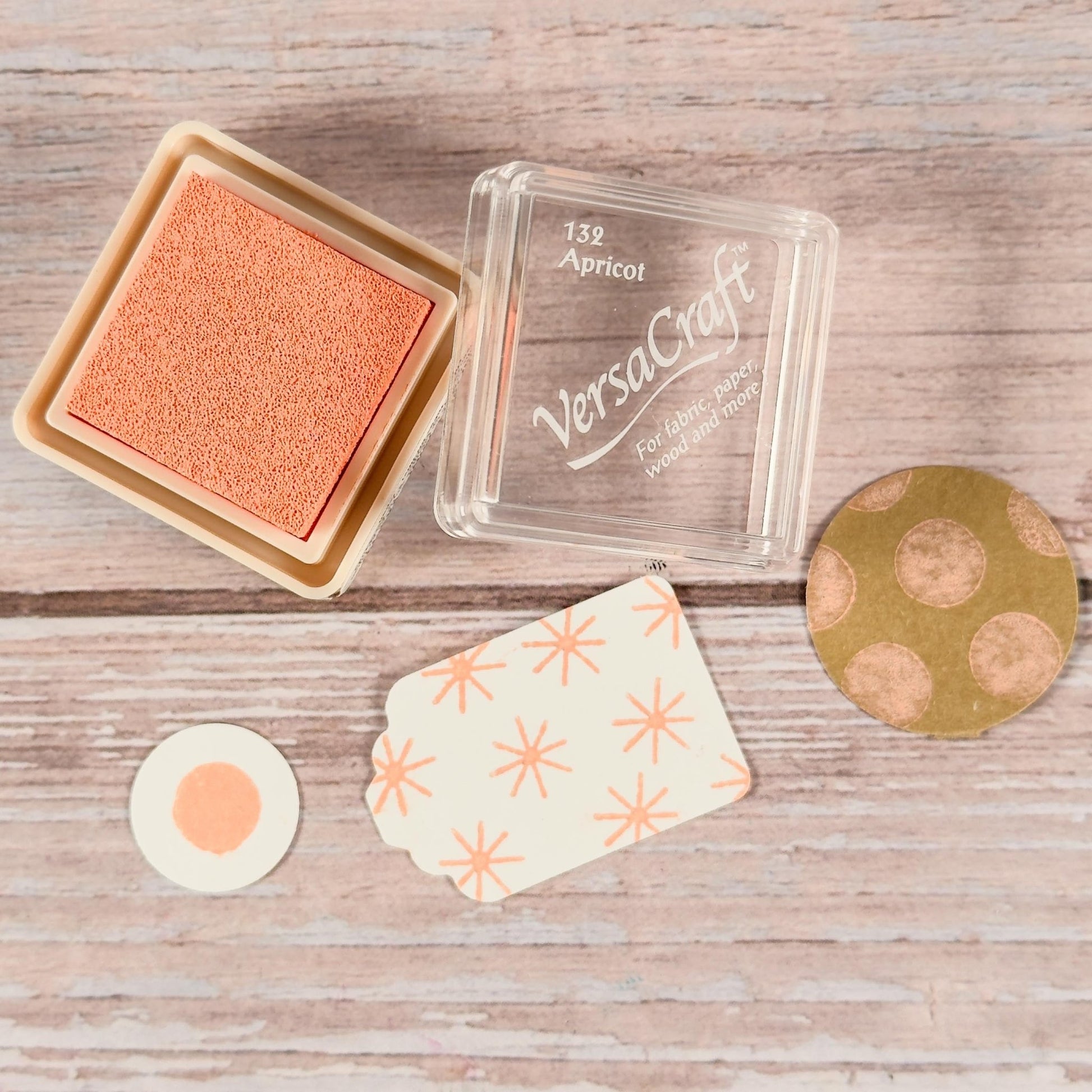 Mini - Stempelkissen Apricot - VersaCraft Apricot - IN LOVE WITH PAPER