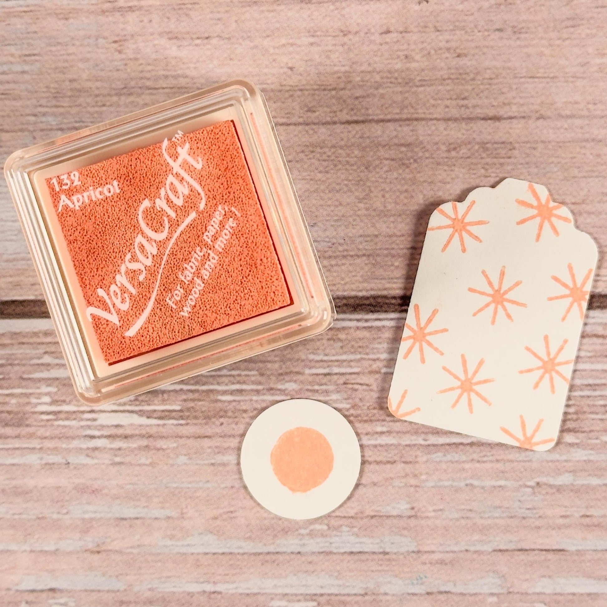 Mini - Stempelkissen Apricot - VersaCraft Apricot - IN LOVE WITH PAPER