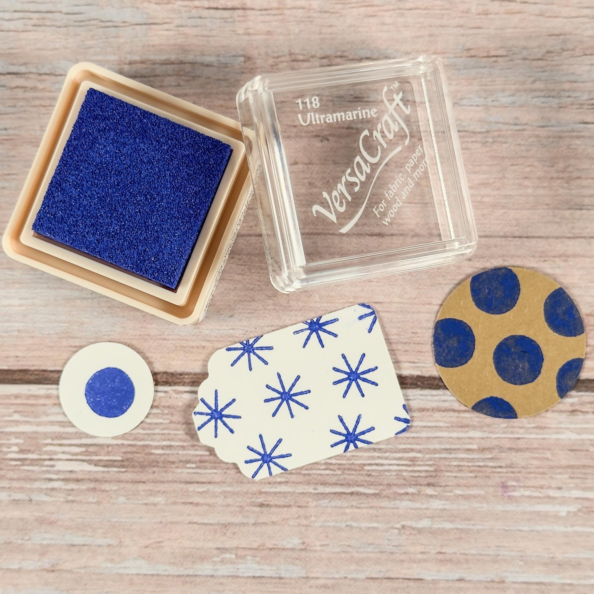 Mini - Stempelkissen Blau - VersaCraft Ultramarine - IN LOVE WITH PAPER