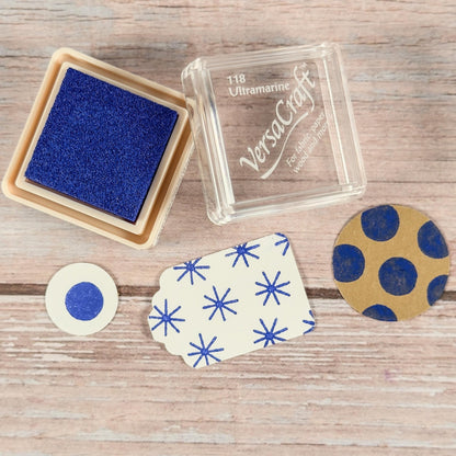 Mini - Stempelkissen Blau - VersaCraft Ultramarine - IN LOVE WITH PAPER