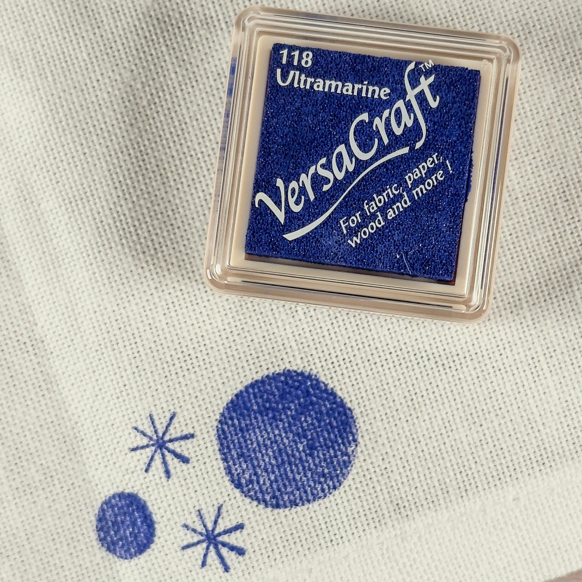 Mini - Stempelkissen Blau - VersaCraft Ultramarine - IN LOVE WITH PAPER