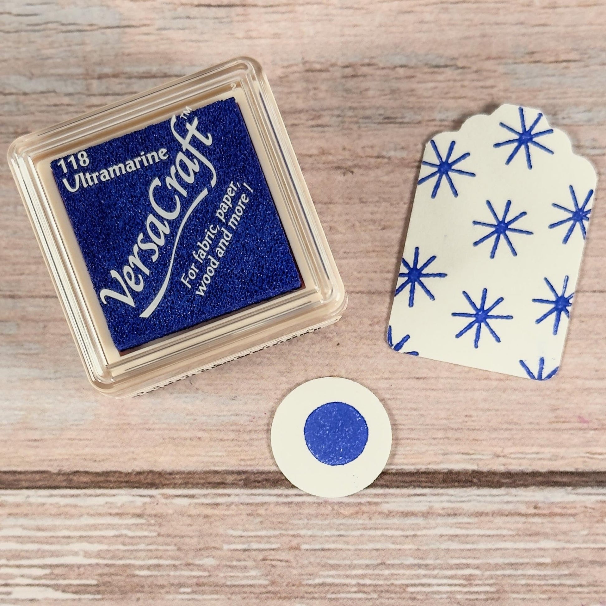 Mini - Stempelkissen Blau - VersaCraft Ultramarine - IN LOVE WITH PAPER