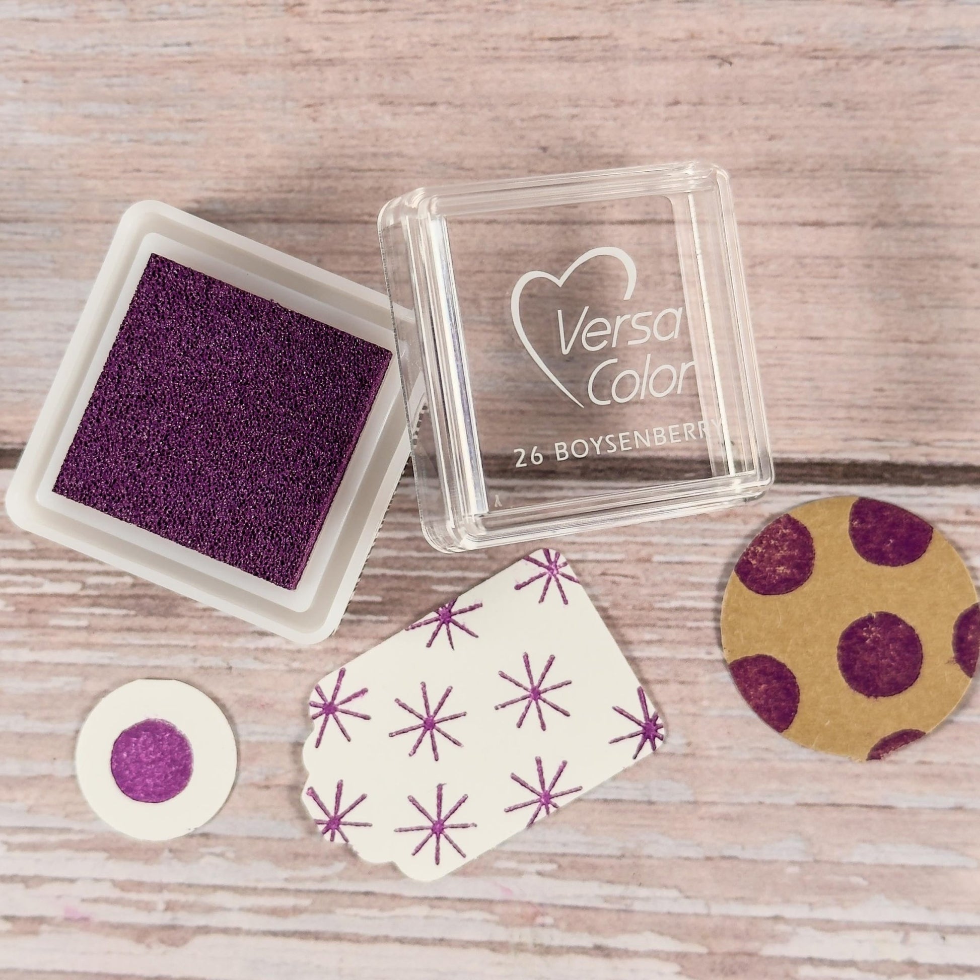 Mini - Stempelkissen Brombeer - VersaColor Boysenberry - IN LOVE WITH PAPER