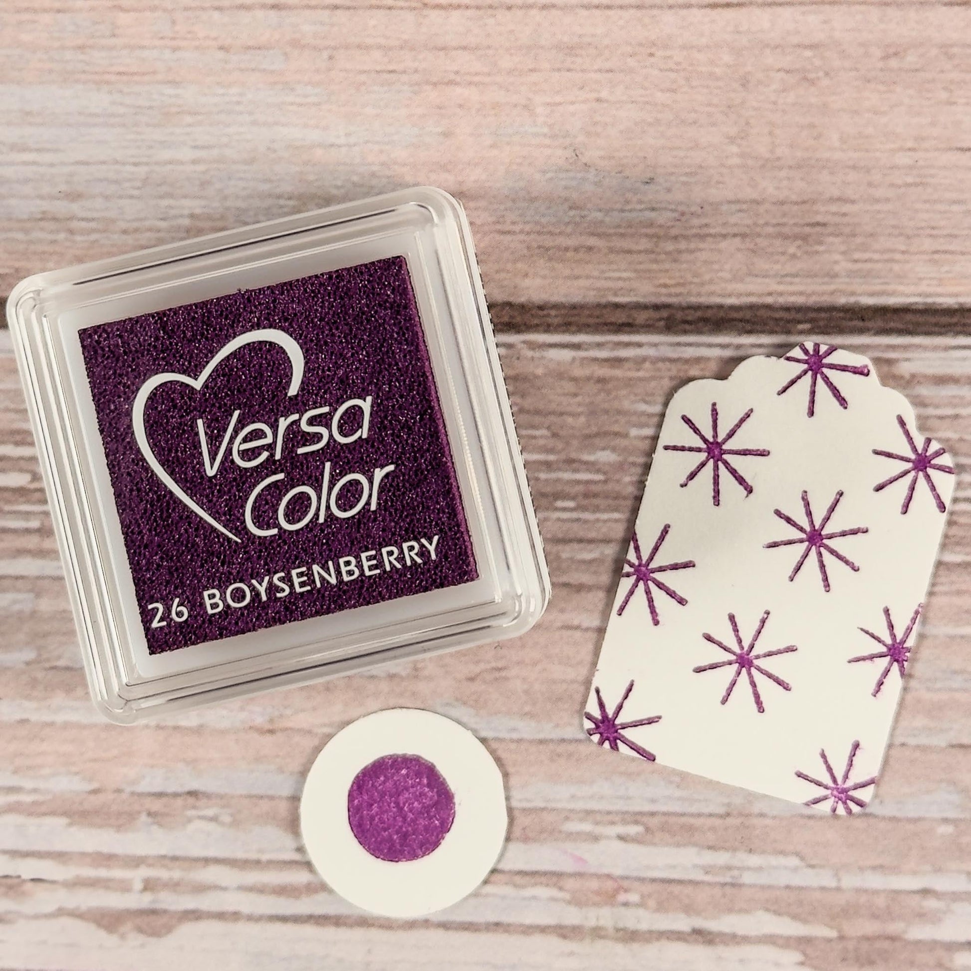Mini - Stempelkissen Brombeer - VersaColor Boysenberry - IN LOVE WITH PAPER