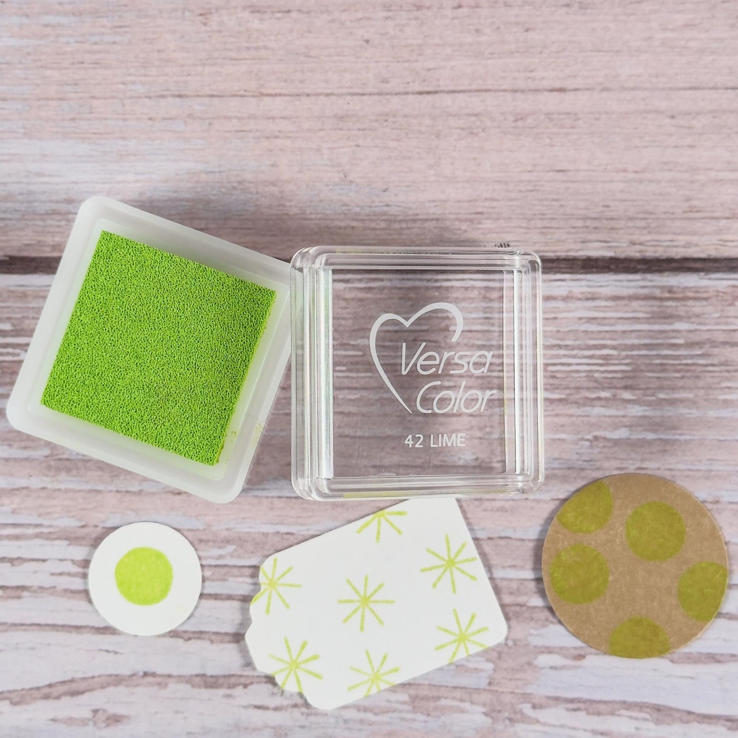 Mini - Stempelkissen Hellgrün - VersaColor Lime - IN LOVE WITH PAPER