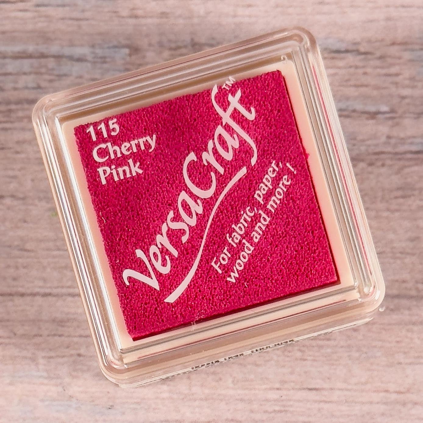 Mini - Stempelkissen Pink - VersaCraft Cherry Pink - IN LOVE WITH PAPER