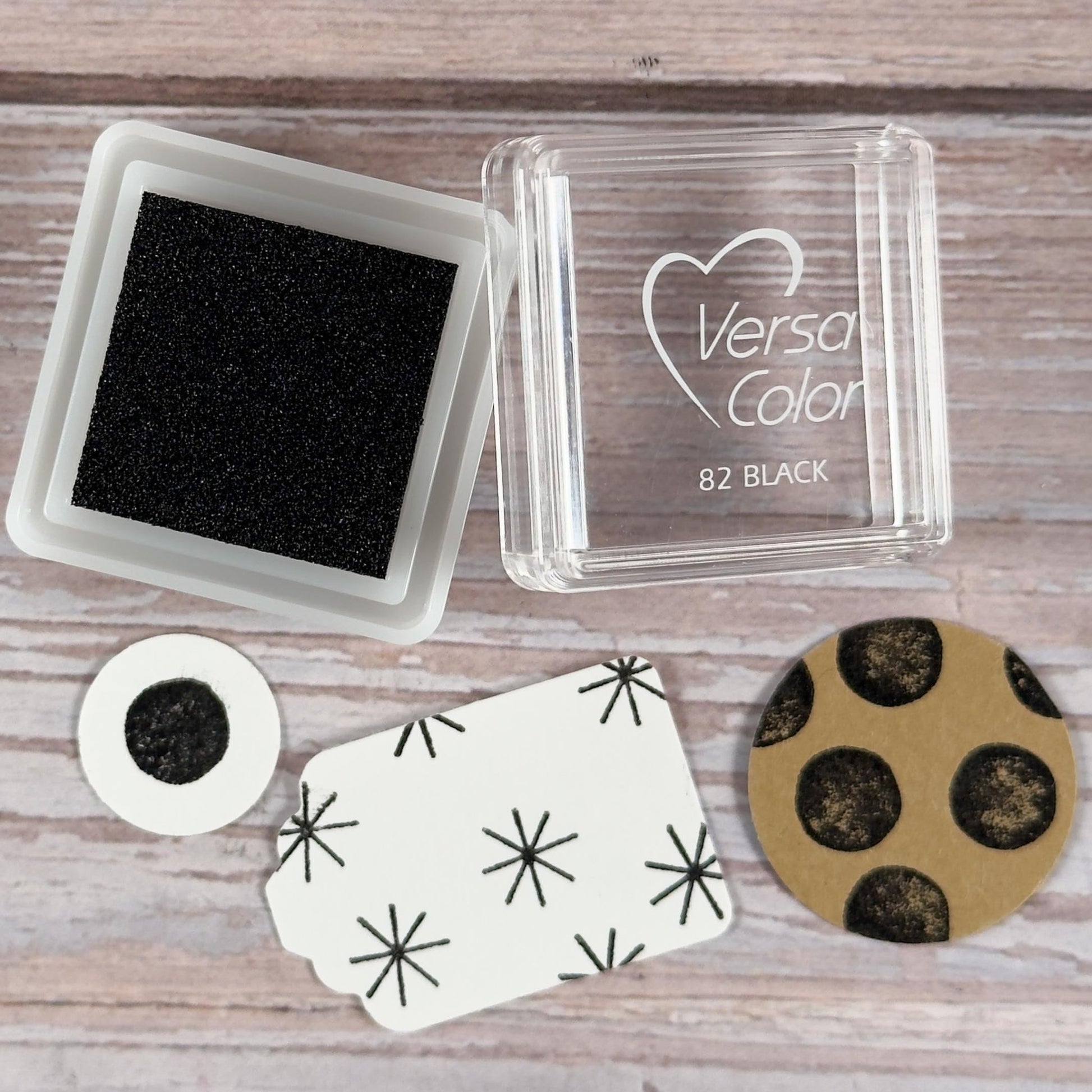 Mini - Stempelkissen Schwarz - VersaColor Black - IN LOVE WITH PAPER