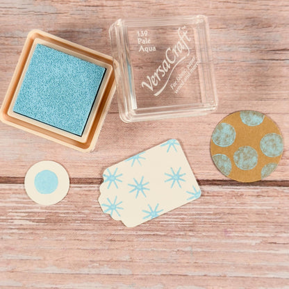 Mini - Stempelkissen Türkis - VersaCraft Pale Aqua - IN LOVE WITH PAPER