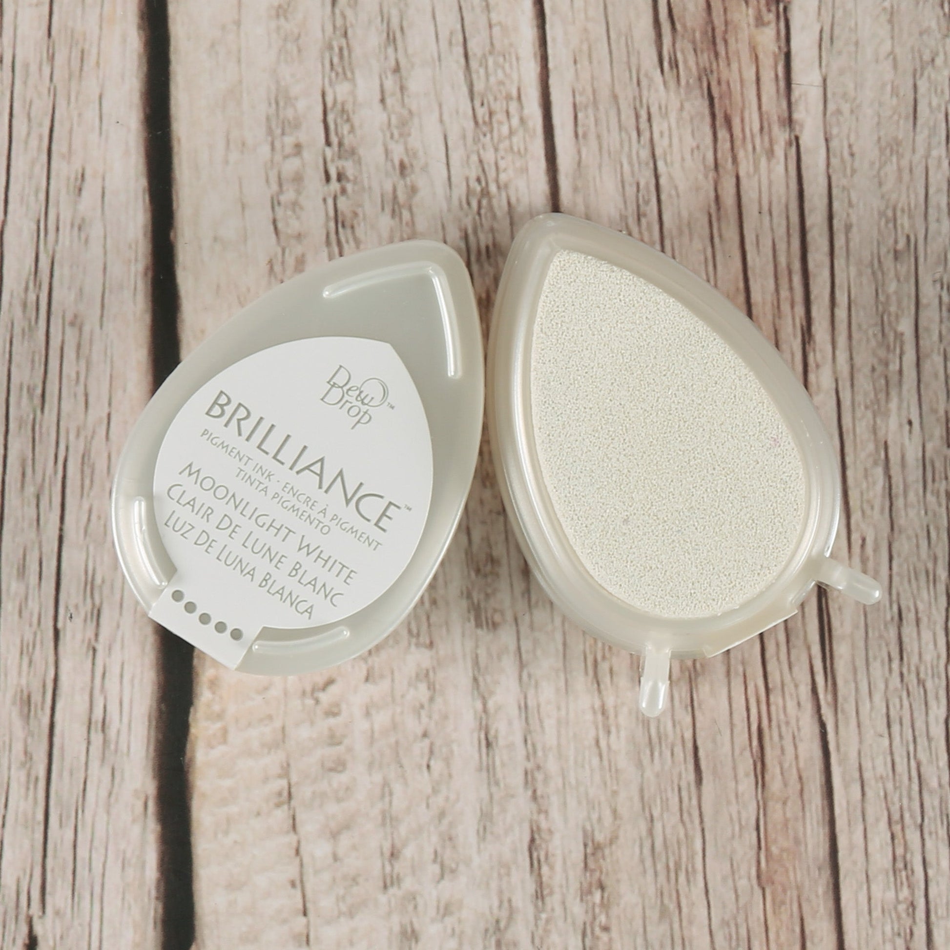 Mini - Stempelkissen Weiß - Brilliance Moonlight White - IN LOVE WITH PAPER