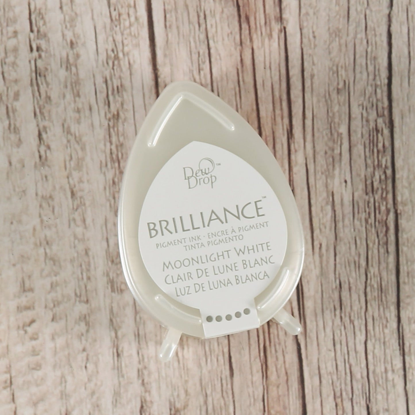 Mini - Stempelkissen Weiß - Brilliance Moonlight White - IN LOVE WITH PAPER