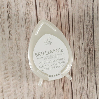 Mini - Stempelkissen Weiß - Brilliance Moonlight White - IN LOVE WITH PAPER