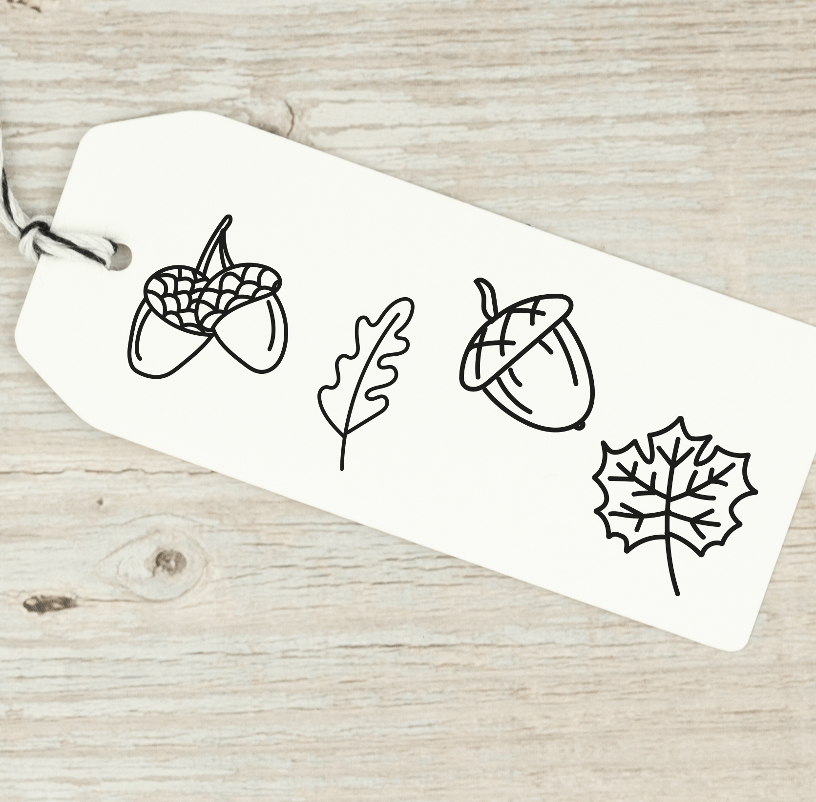Ministempel - Set "Herbst" - IN LOVE WITH PAPER