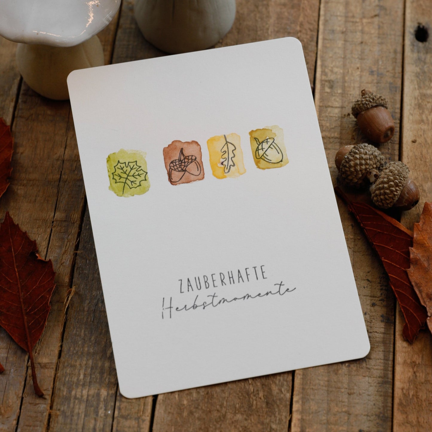 Ministempel - Set "Herbst" - IN LOVE WITH PAPER