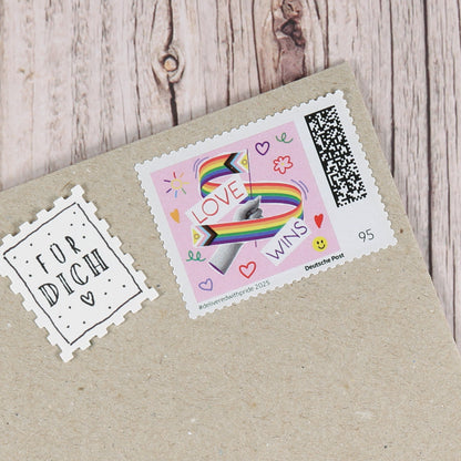 Motivstanzer "Briefmarke"