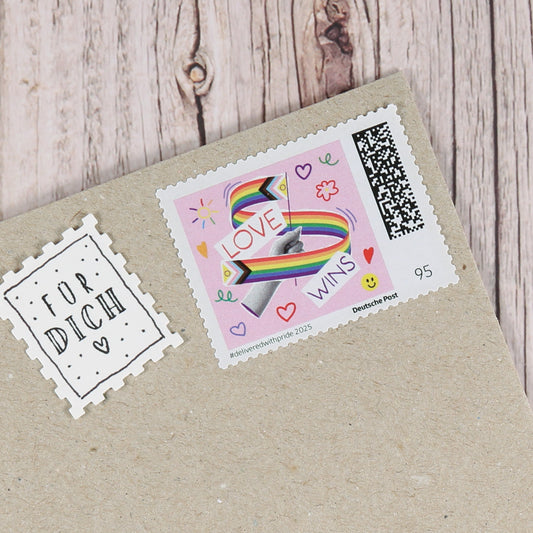 Motivstanzer "Briefmarke"