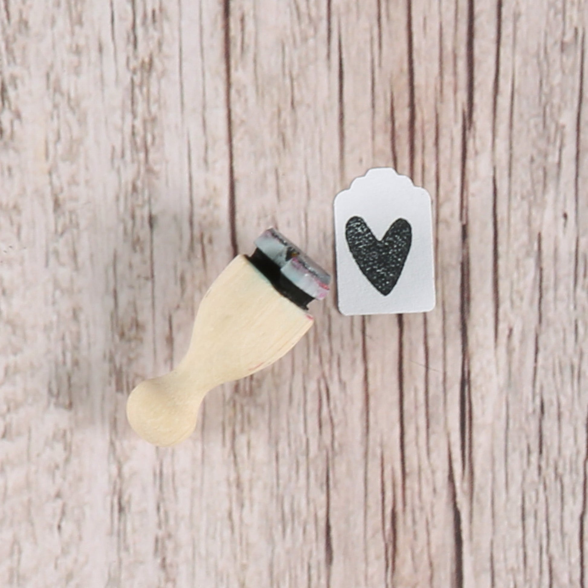 Motivstanzer "Etikett" Mini 1,5 cm