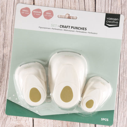 Motivstanzer "Osterei" in drei Größen