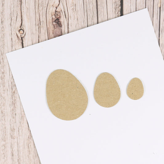 Motivstanzer "Osterei" in drei Größen